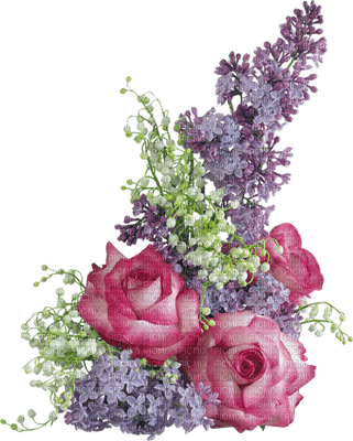 patymirabelle muguet et fleurs - zadarmo png
