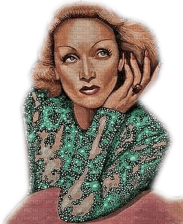 Marlene Dietrich,Art - png gratis
