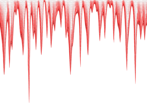 Icicles.Red - PNG gratuit