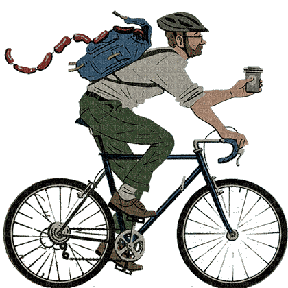 bike fahrrad bicycle velo - GIF animado grátis