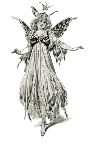 butterfly lady - gratis png