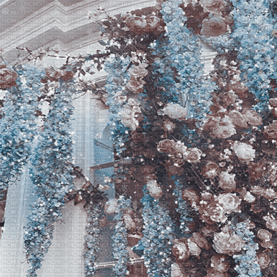 kikkapink animated background spring garden - Gratis geanimeerde GIF