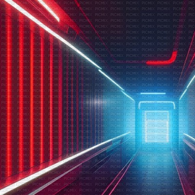 Neon Corridor Tunnel - ingyenes png