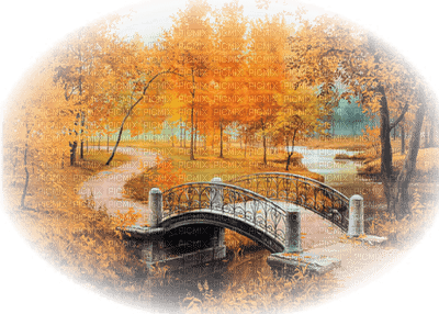 Kaz_Creations Autumn Deco Paysage Scenery - png ฟรี