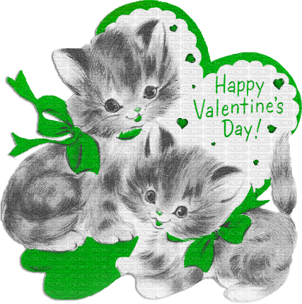 soave valentine deco animals friends text vintage - Free PNG