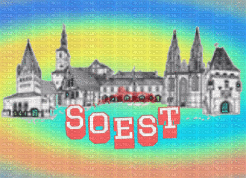 soest rainbow - GIF animasi gratis