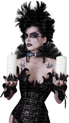 Gothic Woman - png gratis