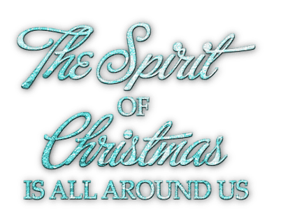 soave text christmas merry  the spirit - darmowe png