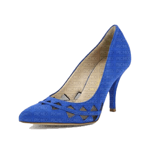 Kaz_Creations Blue Shoe Shoes Footwear - png gratis