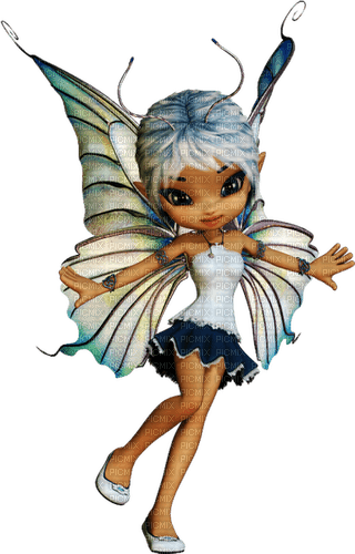 Blue fairy - zdarma png