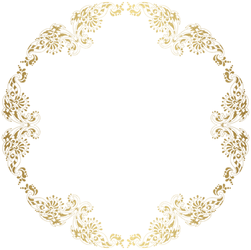 gold frame Bb2 - 無料png