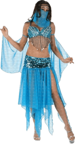 Belly dancer or genie - PNG gratuit