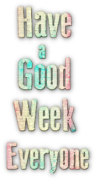 soave text have a good week pink green yellow - png ฟรี