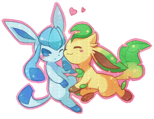 ..:::Leafeon & Glaceon:::.. - png gratis