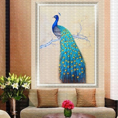 Kaz_Creations Deco Peacock Backgrounds Background - ingyenes png