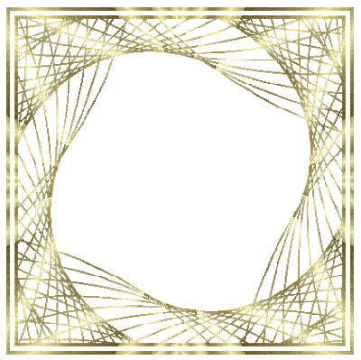 cecily-cadre fin or (mis à la forme) - 無料のアニメーション GIF