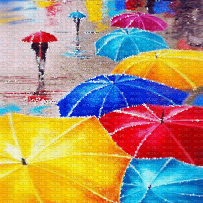 soave background animated umbrela rain vntage - GIF animado grátis