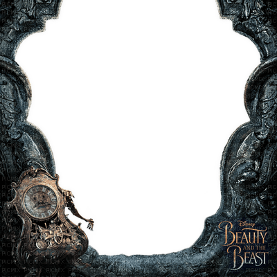 beauty and the beast frame - png gratis