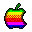 apple mac logo - Δωρεάν κινούμενο GIF