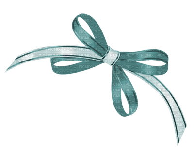 Kaz_Creations Deco Ribbons Bows Blue Teal - 免费PNG