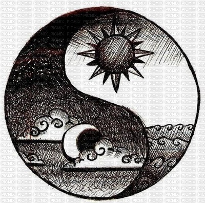 yin yang - ilmainen png