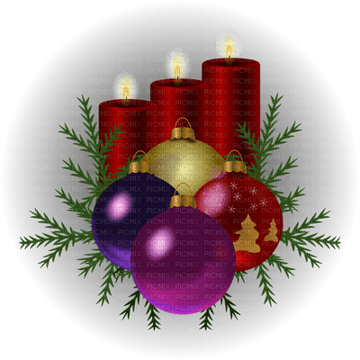 MMarcia gif enfeite natal deco - 無料png