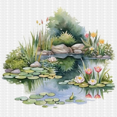 the pond - ücretsiz png