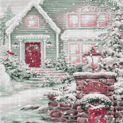 soave animated background christmas winter - Gratis geanimeerde GIF