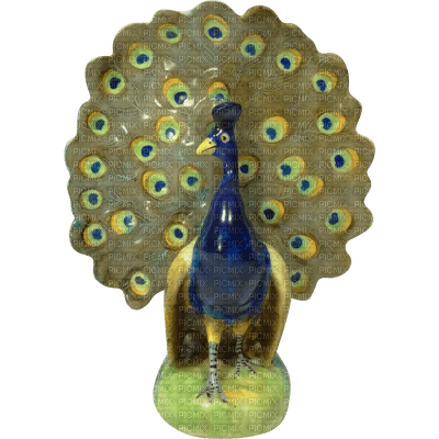 Kaz_Creations Peacock Ornament Deco - Free PNG
