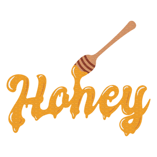 Honey Text - Bogusia - bezmaksas png