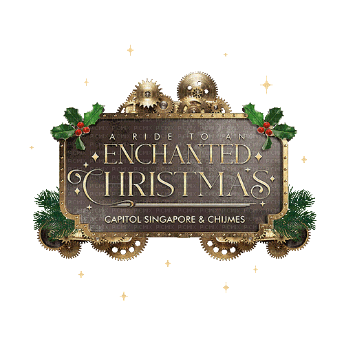 Enchanted Christmas.Text.Deco.gif.Victoriabea - Ingyenes animált GIF
