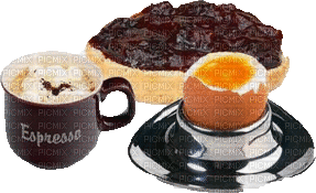 Frühstück - Безплатен анимиран GIF