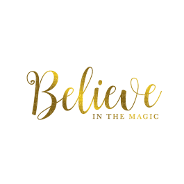 Magic Gold Text - Bogusia - Free PNG