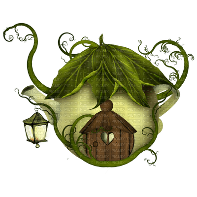 fairy house - nemokama png