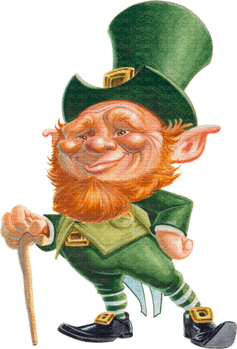st. Patrick gnome  by nataliplus - kostenlos png