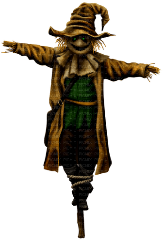 Scarecrow.Brown.Green.Black - 免费PNG