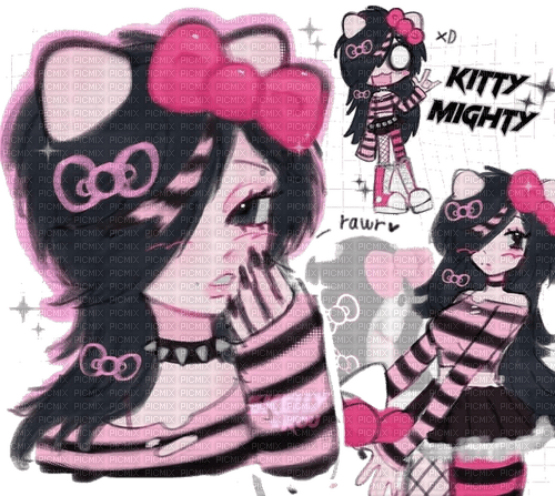 Emo girl ❤️ elizamio - 免费PNG