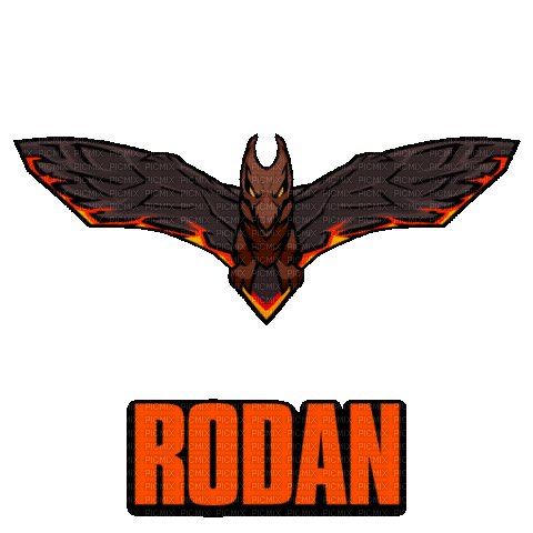 Rodan - Free animated GIF