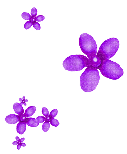 Pearl.Flowers.Purple - PNG gratuit