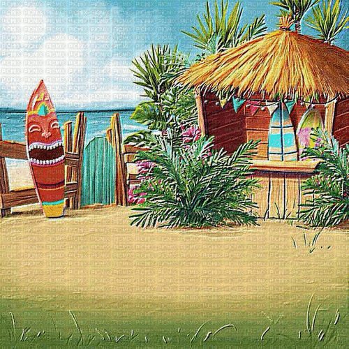background animated hintergrund summer milla1959 - Free animated GIF
