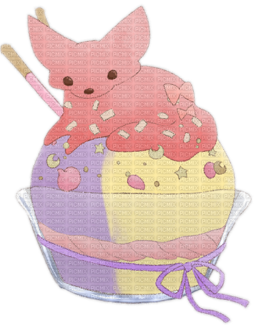 Cute cupcake - 免费PNG