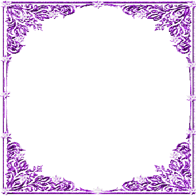 soave frame animated vintage corner  purple - Free animated GIF