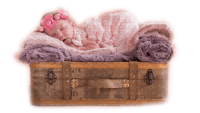Kaz_Creations Baby Enfant Child Girl Luggage - kostenlos png