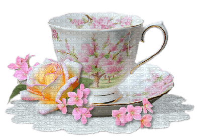 Kaz_Creations Coffee Tea Cup Saucer - nemokama png