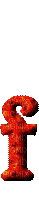 Kaz_Creations Alphabets Red  Letter F - Безплатен анимиран GIF