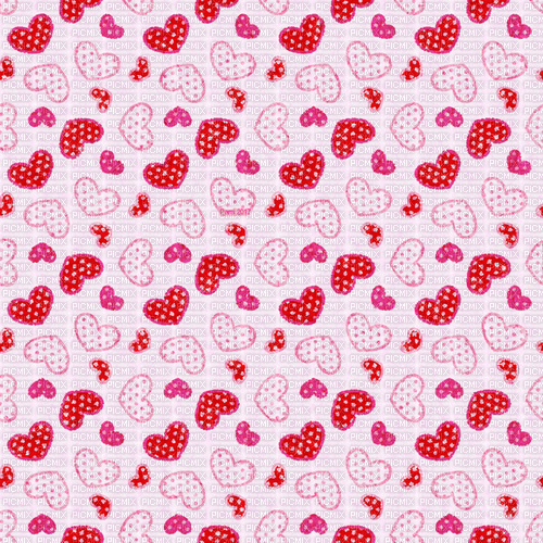 Background. Heart. Pink. Red. Valentine. Leila - GIF animate gratis
