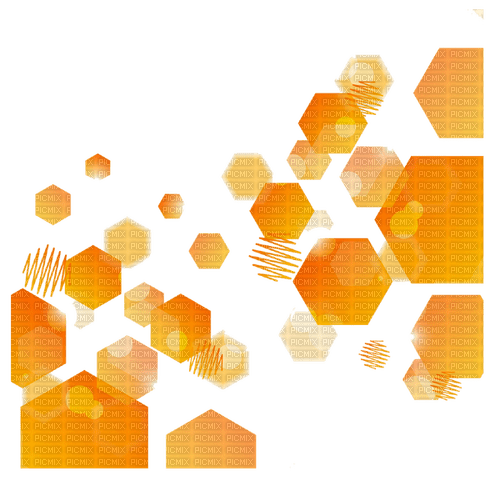 hexagons Bb2 - PNG gratuit