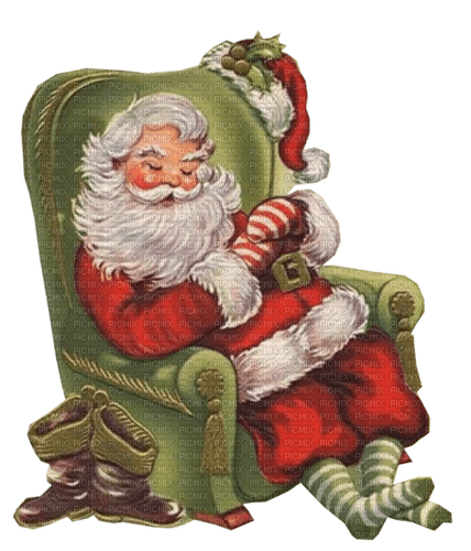 Santa, Sessel - Free PNG