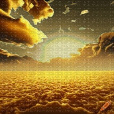 Gold Clouds - ilmainen png