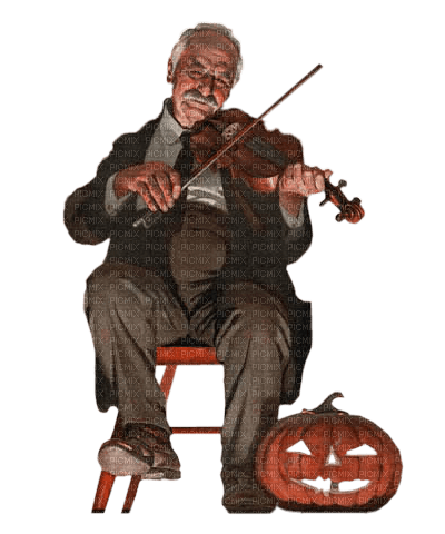 caballero tocando violin  dubravka4 - Free PNG